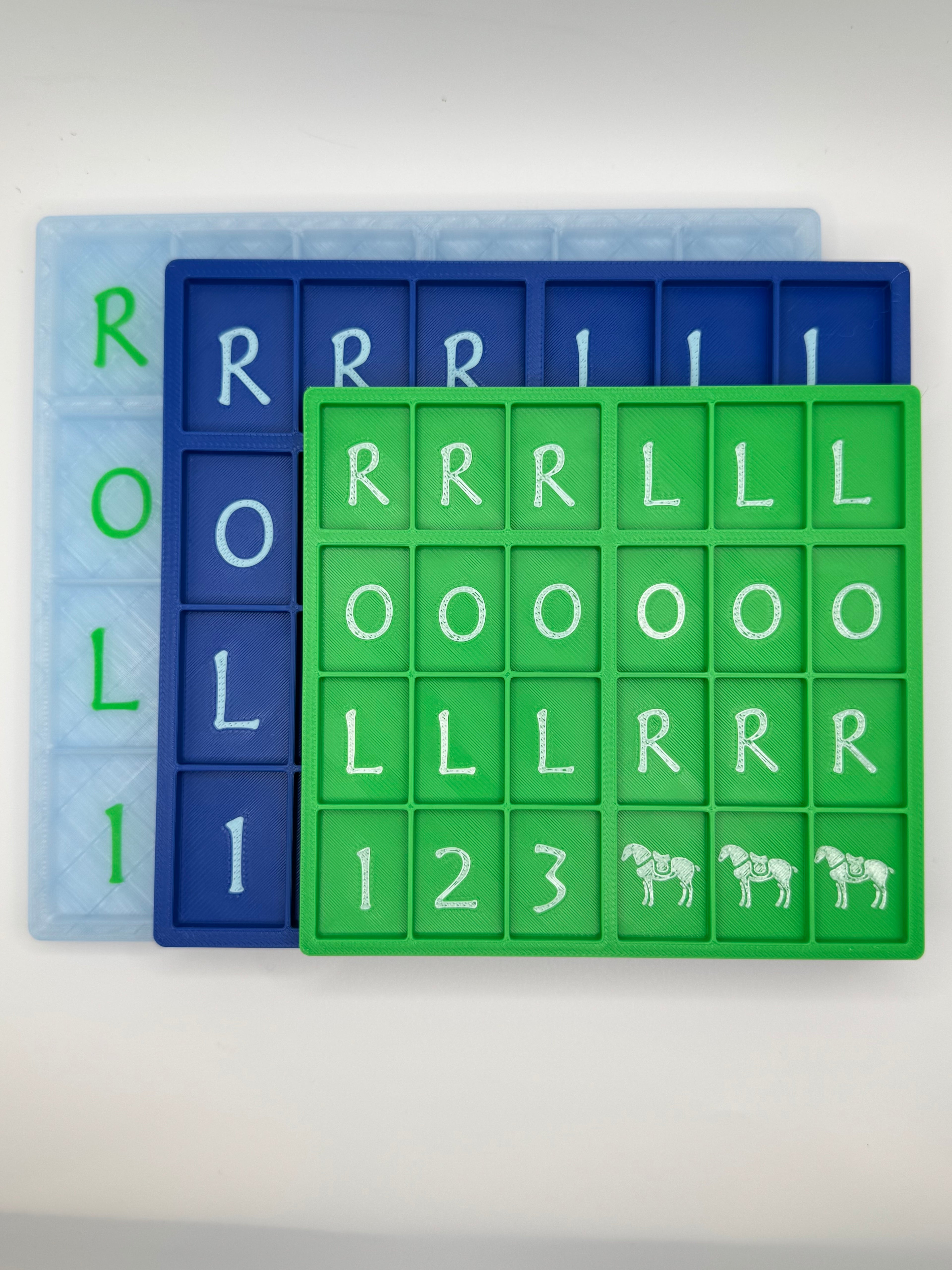 Solitare Mini MeJong Tray Horse symbol