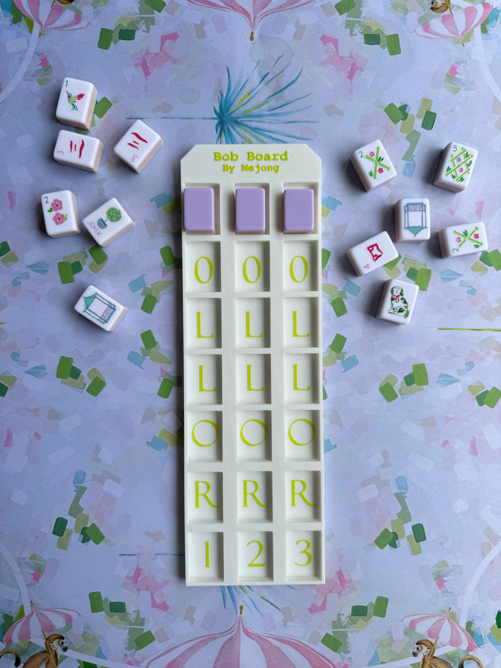 Mejong Bob board Custom Coloring
